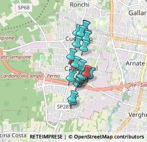 Mappa 21010 Cardano Al Campo VA, Italia (0.5485)