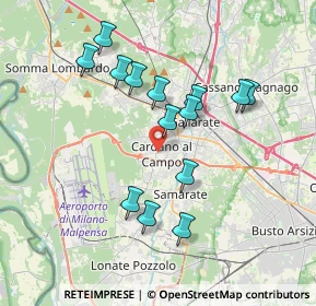 Mappa 21010 Cardano Al Campo VA, Italia (3.42)