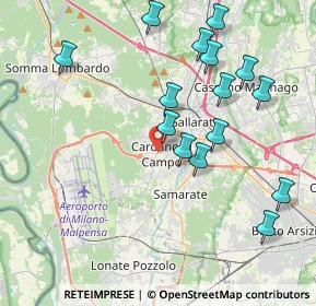 Mappa 21010 Cardano Al Campo VA, Italia (4.19133)