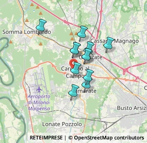 Mappa 21010 Cardano Al Campo VA, Italia (2.325)