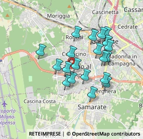 Mappa 21010 Cardano Al Campo VA, Italia (1.488)