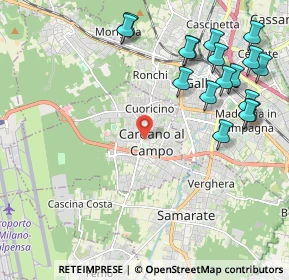 Mappa 21010 Cardano Al Campo VA, Italia (2.53294)