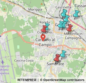 Mappa 21010 Cardano Al Campo VA, Italia (2.14333)