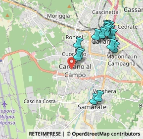 Mappa 21010 Cardano Al Campo VA, Italia (2.03647)