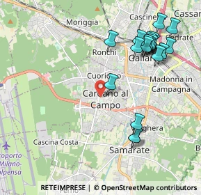 Mappa 21010 Cardano Al Campo VA, Italia (2.30105)