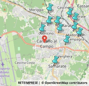 Mappa 21010 Cardano Al Campo VA, Italia (2.17091)