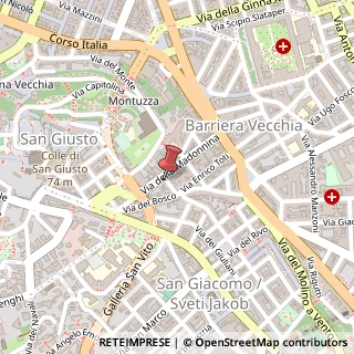 Mappa Via S. Sergio, 34131 Trieste, Trieste (Friuli-Venezia Giulia)