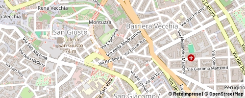 Mappa Trieste