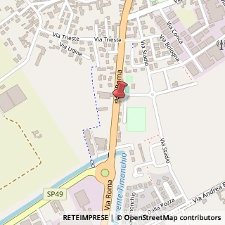 Mappa Via Roma, 5/A, 36030 Villaverla, Vicenza (Veneto)