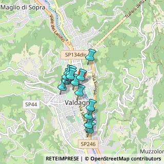 Mappa Via Alessandro Manzoni, 36078 Valdagno VI, Italia (0.63714)