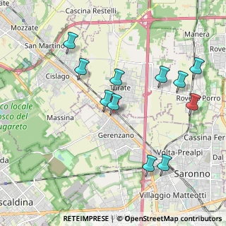 Mappa Via Luigi Pirandello, 21040 Gerenzano VA, Italia (2.03)