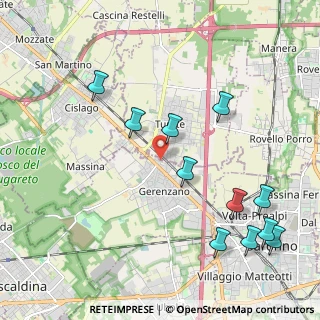 Mappa Via Luigi Pirandello, 21040 Gerenzano VA, Italia (2.37364)