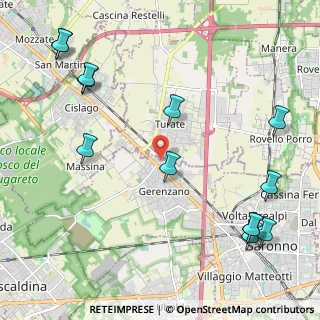Mappa Via Luigi Pirandello, 21040 Gerenzano VA, Italia (2.79154)