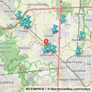Mappa Via Luigi Pirandello, 21040 Gerenzano VA, Italia (2.13308)