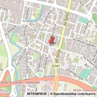 Mappa Via Egidio Checchi,  27, 21013 Gallarate, Varese (Lombardia)