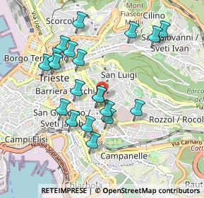 Mappa 34141 Trieste TS, Italia (0.895)