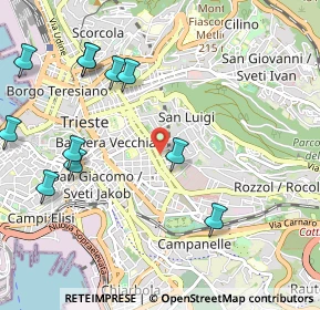 Mappa 34141 Trieste TS, Italia (1.23)