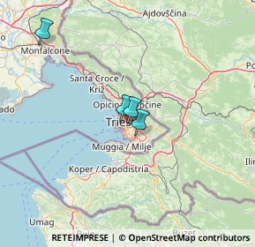 Mappa 34141 Trieste TS, Italia (44.98286)