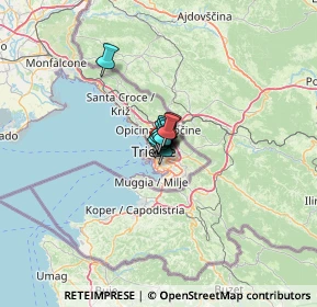 Mappa 34141 Trieste TS, Italia (2.56727)