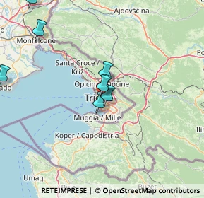 Mappa 34141 Trieste TS, Italia (19.76545)