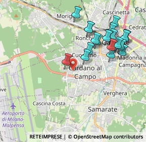 Mappa Via Carreggia, 21010 Cardano Al Campo VA, Italia (2.0655)