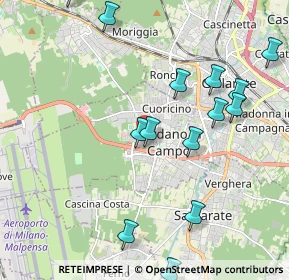 Mappa Via Carreggia, 21010 Cardano Al Campo VA, Italia (2.80263)