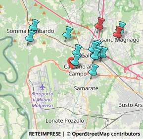 Mappa Via Carreggia, 21010 Cardano Al Campo VA, Italia (3.39357)