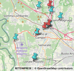 Mappa Via Carreggia, 21010 Cardano Al Campo VA, Italia (4.04417)