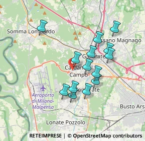 Mappa Via Carreggia, 21010 Cardano Al Campo VA, Italia (3.12857)