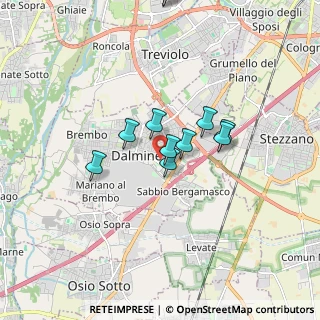 Mappa Via Tonale, 24044 Dalmine BG, Italia (1.58182)