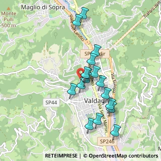Mappa Via Castello, 36078 Valdagno VI, Italia (0.82)