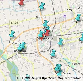 Mappa Via Alfieri Vittorio, 35013 Cittadella PD, Italia (2.4225)