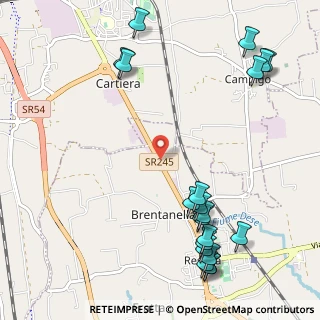 Mappa Via Borgo Padova, 31023 Resana TV, Italia (1.4145)