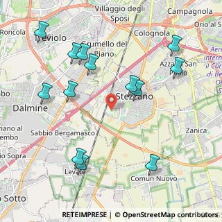Mappa Via Carlo Cattaneo, 24040 Stezzano BG, Italia (2.33231)