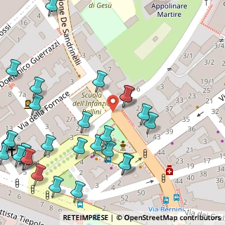 Mappa Piazza del Sansovino, 34131 Trieste TS, Italia (0.07407)