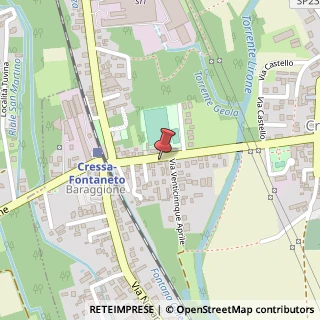 Mappa Via Martiri, 29, 28012 Cressa, Novara (Piemonte)