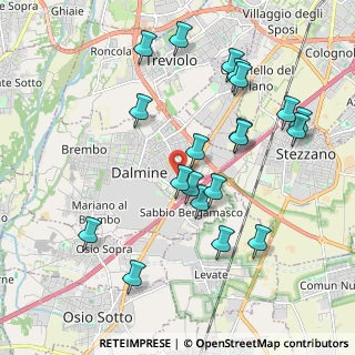 Mappa Via E. Baschenis, 24044 Dalmine BG, Italia (2.0425)