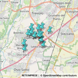 Mappa Via E. Baschenis, 24044 Dalmine BG, Italia (0.91824)