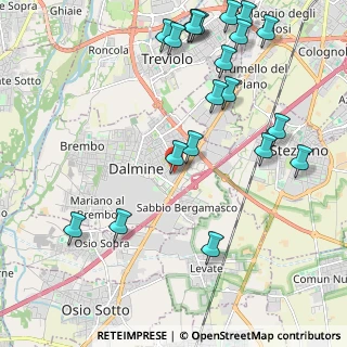 Mappa Via E. Baschenis, 24044 Dalmine BG, Italia (2.6095)