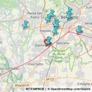 Mappa Via E. Baschenis, 24044 Dalmine BG, Italia (3.92818)
