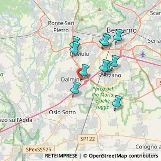 Mappa Via E. Baschenis, 24044 Dalmine BG, Italia (3.11636)