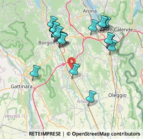 Mappa Via Rozzati, 28012 Cressa NO, Italia (7.7935)
