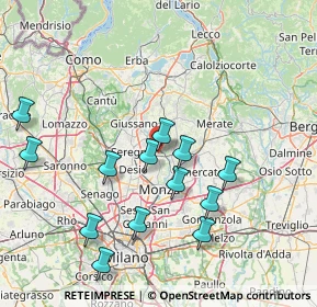 Mappa Via Donatori di Sangue, 20845 Sovico MB, Italia (15.91769)