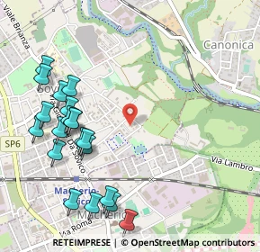 Mappa Via Donatori di Sangue, 20845 Sovico MB, Italia (0.61)