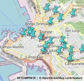 Mappa Via Antonio Pacinotti, 34131 Trieste TS, Italia (0.96842)