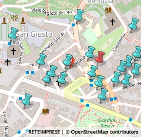 Mappa Via Antonio Pacinotti, 34131 Trieste TS, Italia (0.1445)