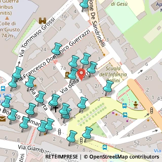 Mappa Via Antonio Pacinotti, 34131 Trieste TS, Italia (0.08)