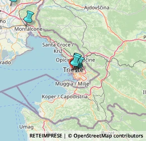 Mappa Via Antonio Pacinotti, 34131 Trieste TS, Italia (35.62571)