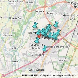 Mappa Via IV Novembre, 24044 Dalmine BG, Italia (1.08188)