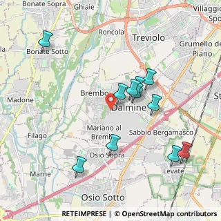 Mappa Via IV Novembre, 24044 Dalmine BG, Italia (1.91091)